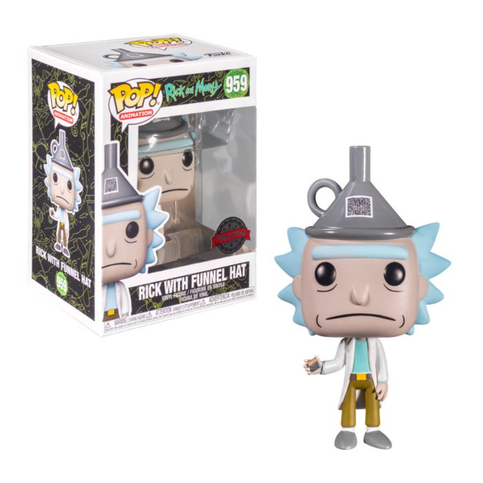 Rick & Morty – Rick with Funnel Hat [Edición especial] – OmochaFan