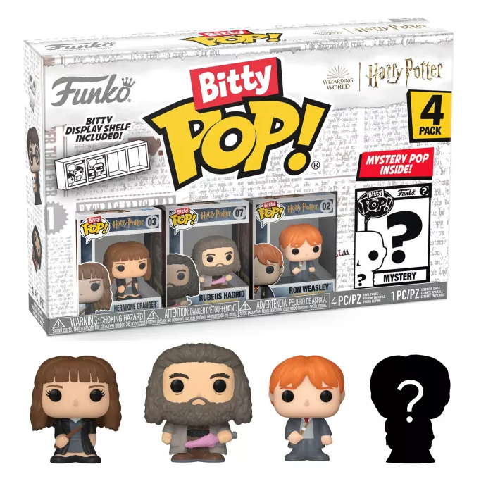 Figurine Bitty Pop! Deluxe Harry Potter Hermione à Flourish And Blotts - Neuf